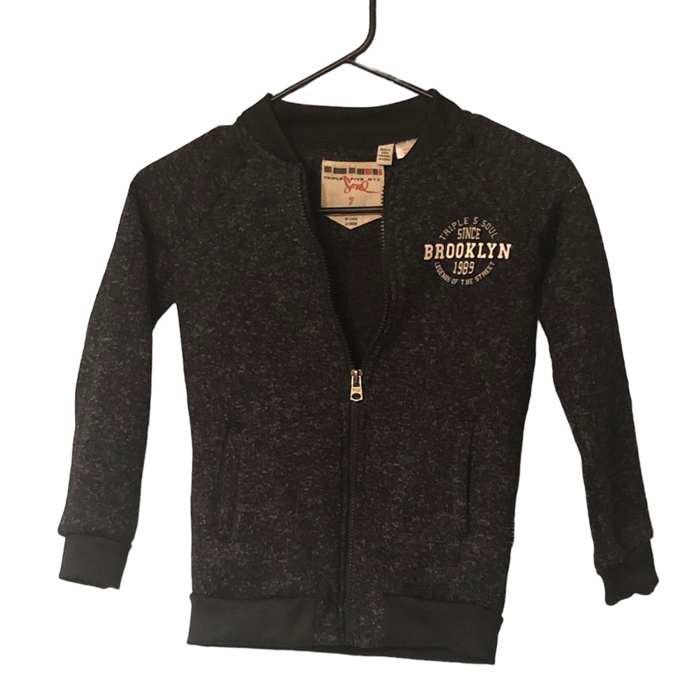 Boys Triple Five Soul NYC Sweater - grey vintage